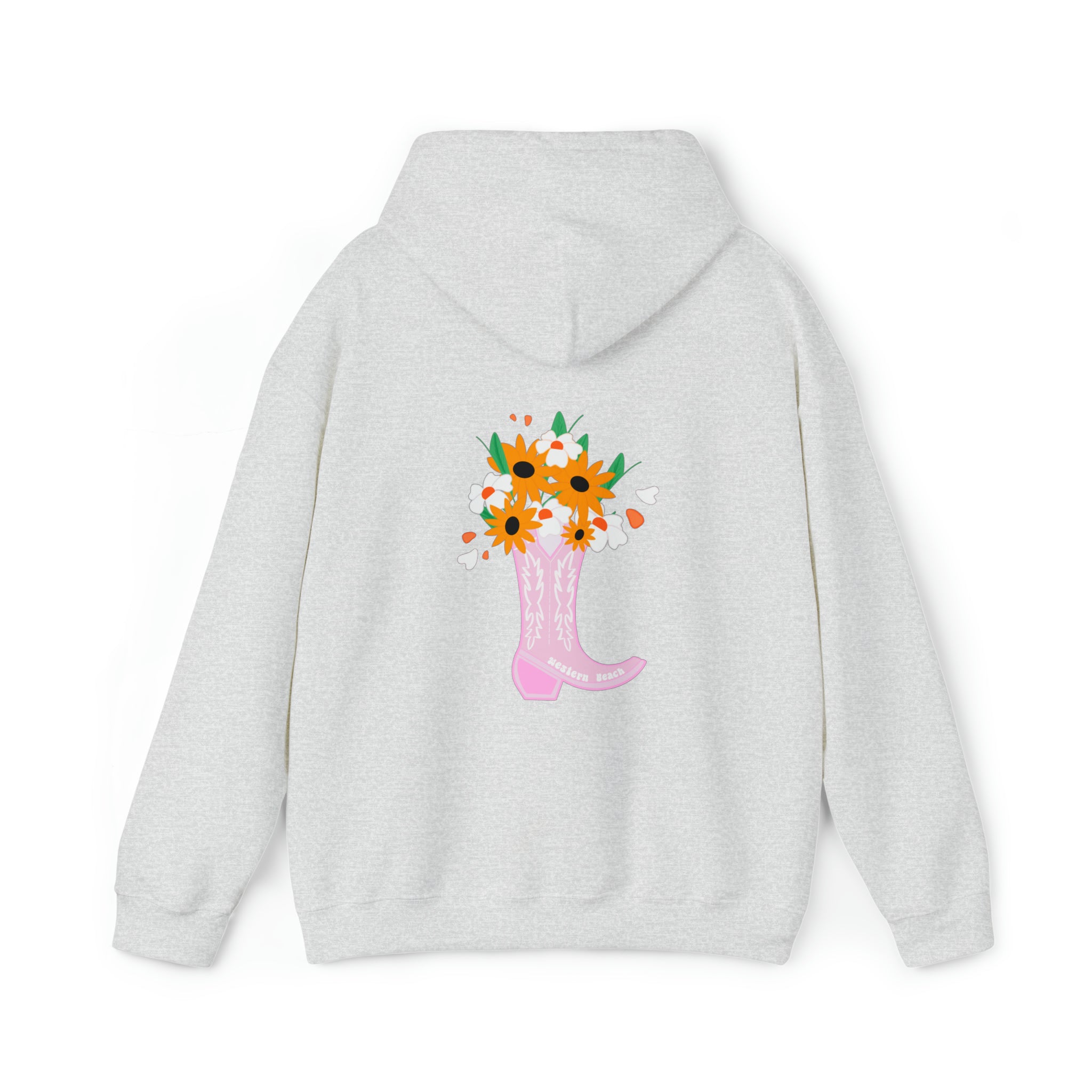 Flower Boot Sweatshirt